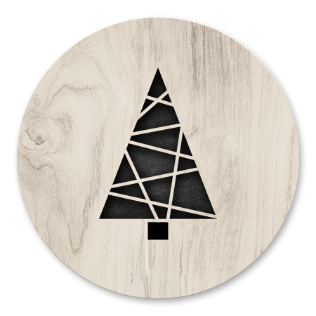 Kerstboom hout